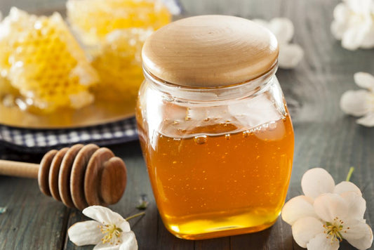 Honey jar - 2 hot 2 bee n stock